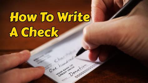 How To Write A Check A Step By Step Guide On How To Properly Fill Out A