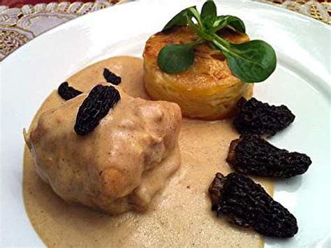 R Ble De Lapin Sauce La Cr Me Et Morilles De La Cuisine Des Jours