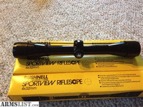 ARMSLIST - For Sale: Bushnell 4X32 Scope - New