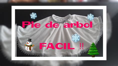 Como Hacer Un Pie De Arbol Paso A Paso Facil Youtube