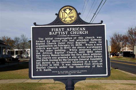 BLACK HISTORY MONTH: First African Baptist Church - WONDERLUST