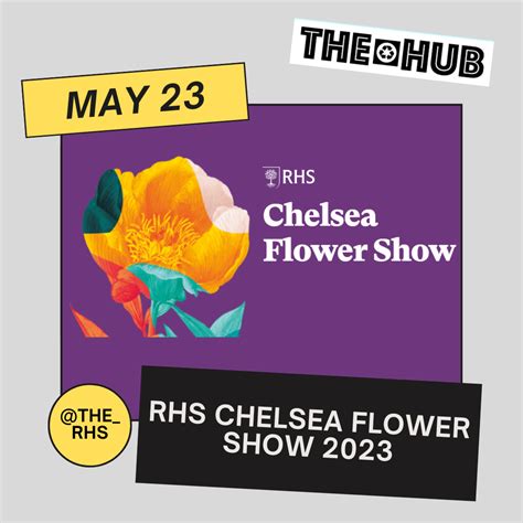 RHS Chelsea Flower Show 2023 — THE HUB