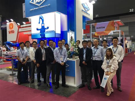 Daiichi Jitsugyo Thailand Displays Their Product At Manufacturing