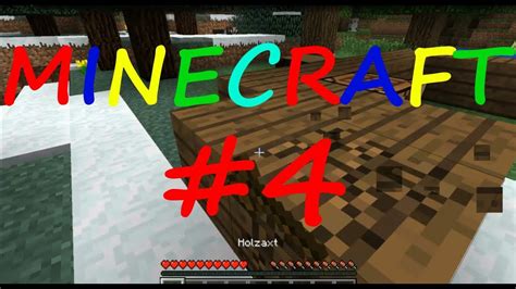 Minecraft Let S Play Part 4 Viel Kohle Und Eisen YouTube