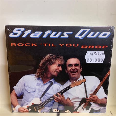 Status Quo Rock Til You Drop K P Fr N Backbeat P Tradera