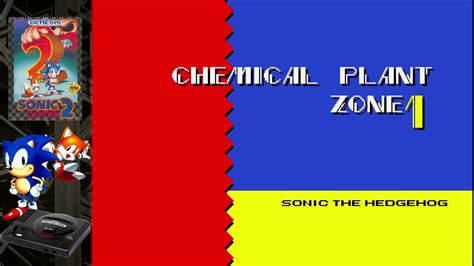 Sonic The Hedgehog 2 Sega Genesis Chemical Plant Zone 1