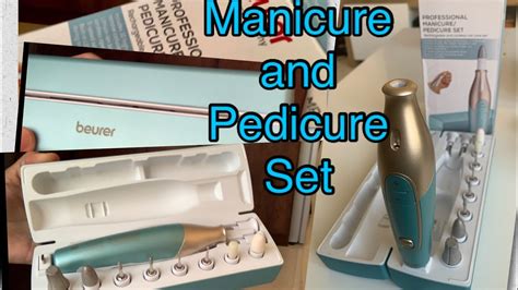 Unboxing Beurer Professional Manicure And Pedicure Set MP 84 YouTube