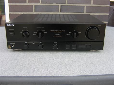 Sony TA F 270 Hifi Wiki