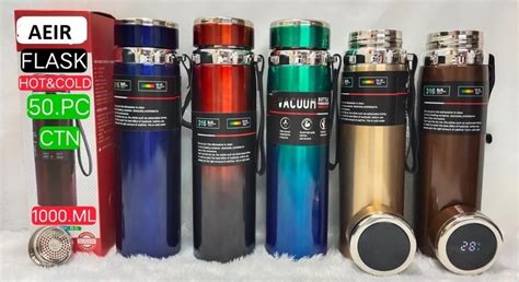 AEIR Temperature Litre Stainless Steel Hot And Cold Insulated Vacuum Flask At Rs