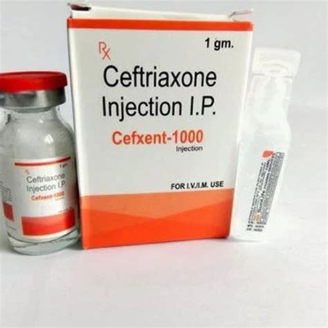 Cefxent Ceftriaxone Injection Gm At Rs Box In Ujjain Id