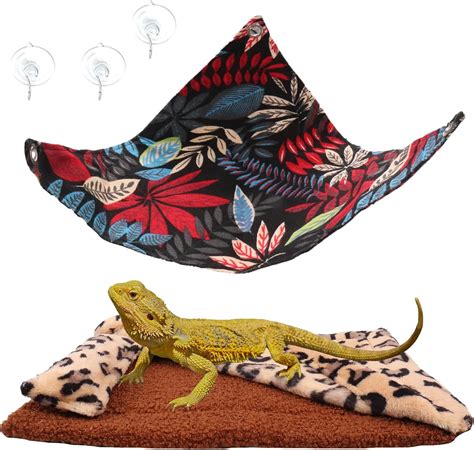 Amazon Grddaef Bearded Dragon Bed Reptile Hammock Cover