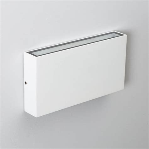 Aplique De Pared Exterior Led 10w Iluminación Doble Cara Rectangular