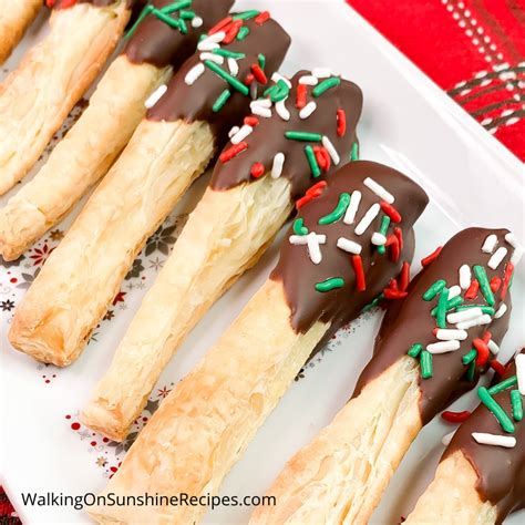 Puff Pastry Christmas Cookies Walking On Sunshine Recipes