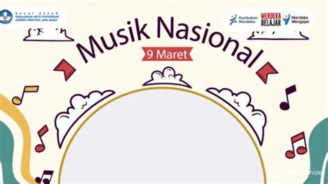 Kumpulan Twibbon Hari Musik Nasional 2023 Dengan Tema Musik Indonesia Keren