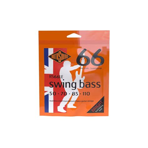 Rotosound Rs66le Swing Bass 66 Heavy 50 110 Electric Bass Strings Guitar Village