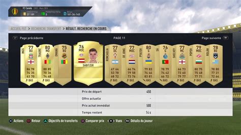 Achat Revente Fut 17 Petit Budget YouTube