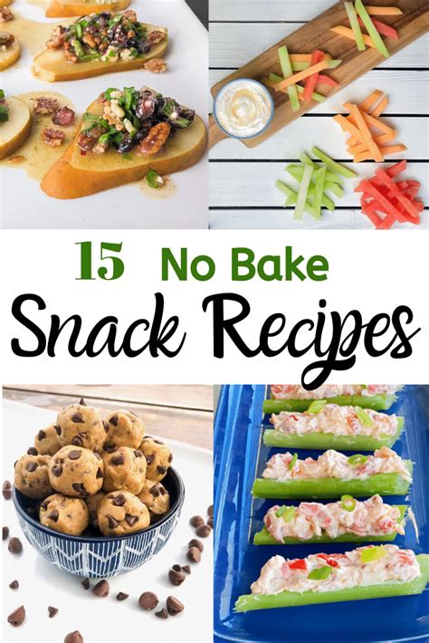 15 Easy No Bake Snack Recipes Recipes Worth Repeating