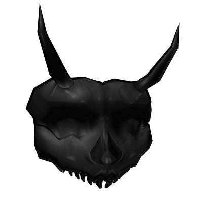 Cyber Oni Mask Black Roblox