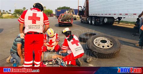 Hoy Tamaulipas Accidente En Tamaulipas Vulcanizador Resulto Lesionado