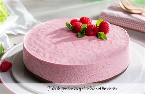 Tarta De Frambuesas Y Chocolate Con Thermomix Recetas Para Thermomix