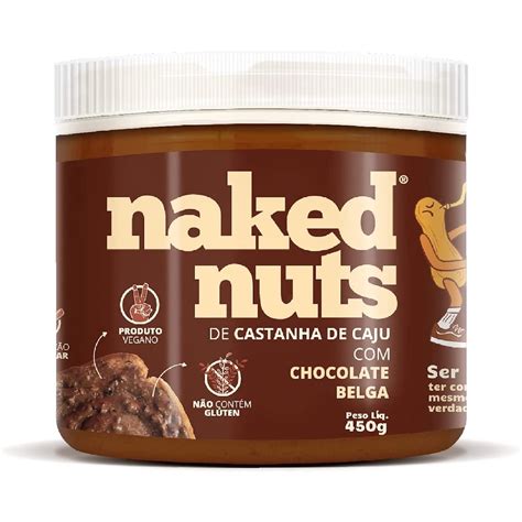 Pasta De Castanha De Caju Naked Nuts Chocolate Belga Crocante G