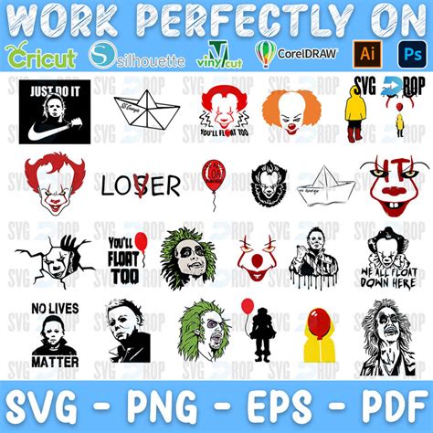 Horror Movie Bundle SVG by svgdrop on DeviantArt