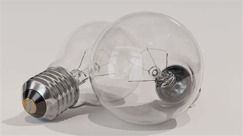 Light Bulb 3d Model 9 Obj Fbx Stl Blend Unknown Free3d