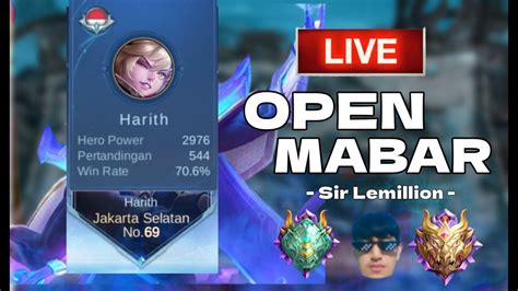 Menuju Glory Star Dan Global Harith Gasken Mabar Push Mmr