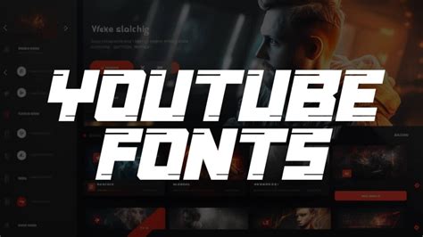 32 Eye Catching Fonts For Your Youtube Channel Thumbnails And Videos