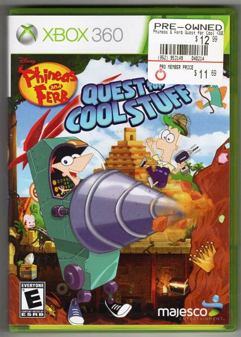 Phineas And Ferb Quest For Cool Stuff Value Gocollect Microsoft Xbox