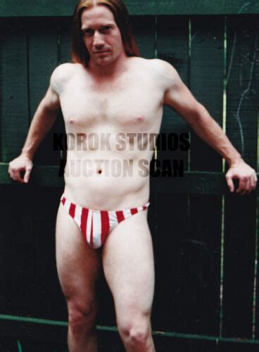 Redhead Muscle Hunk David 5x7 Semi Nude Male Beefcake Photo 170923089 EBay