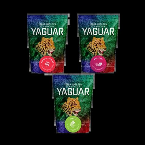 Yerba Mate Yaguar Set Various Types X G Sets Yerba Mate Tea Sets