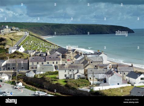 Aberdaron Village Llyn Peninsula Stock Photo Alamy