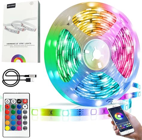 LED Strips Lights 10M 32 6ft RGB Led Strip Lights With Bluetooth Smart