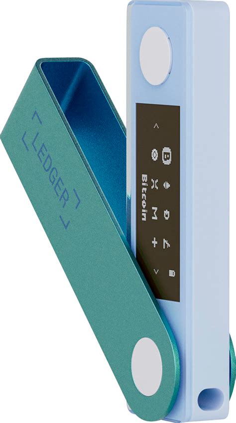 Ledger Nano X Crypto Hardware Wallet Pastel Green NX Pastel Green - Best Buy