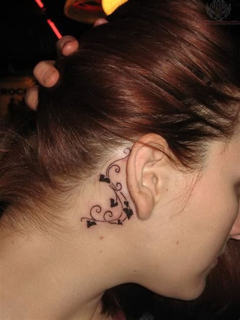 70 Pretty Behind The Ear Tattoos For Creative Juice