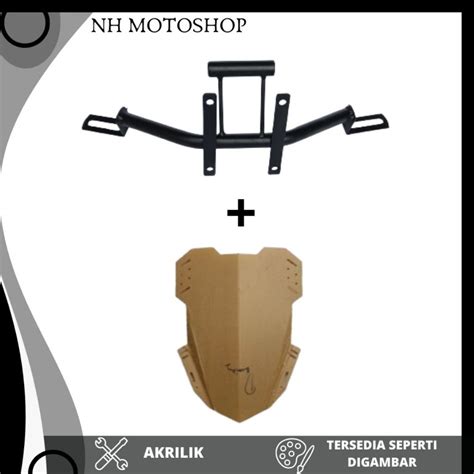 Jual Paket Breket Visor Cm Honda Beat Fi Bracket Visor Plus Visor