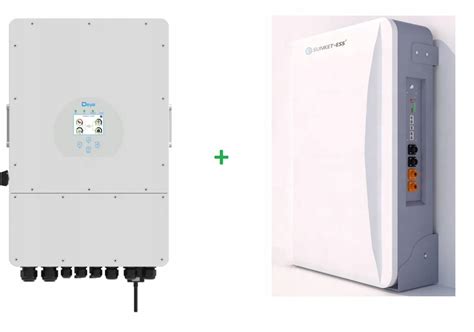 Zestaw Falownik Hybrydowy Deye SUN 10K SG04 LP3 Magazyn Energii 5kWh