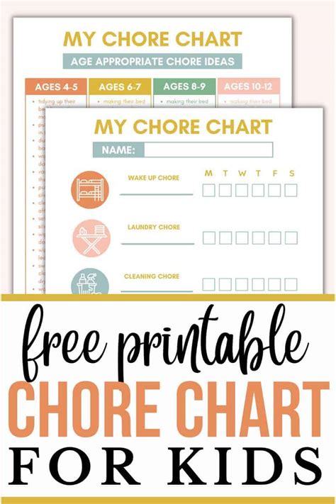 Adults Chore Chart For Health Chore Chart Printable Chore Chart Ponasa