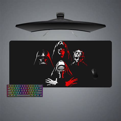 Star Wars Sith Design M Xxl Size Gamer Mouse Pad