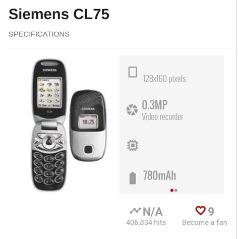 Jual SIEMENS SL75 FLIP HP JADUL LANGKA UNIK DAN CANTIK HP NOSTALGIA 100