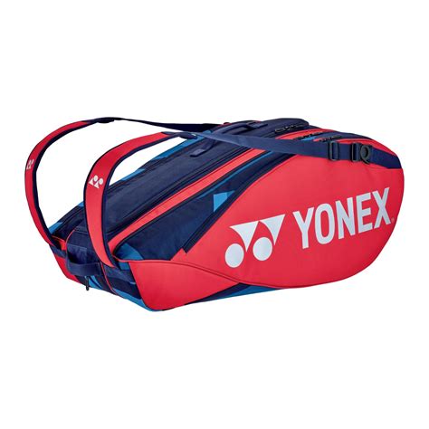 Yonex Pro Racket Bag 92229ex X9 Scarlet Tenniskasse