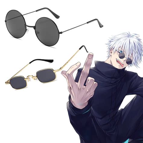 Jujutsu Kaisen Gojo Satoru Eyeglasses Anime Classic Retro Fashion Uv Sunglasses Glasses For