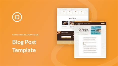 Download 4 FREE Blog Post Template Sets for Divi