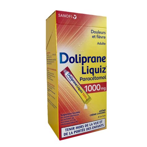 Doliprane Liquiz Mg Suspension Buvable Sachets