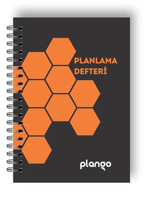 Bal Peteği Günlük Planlayıcı Defter Daily Planner Ders Çalışma