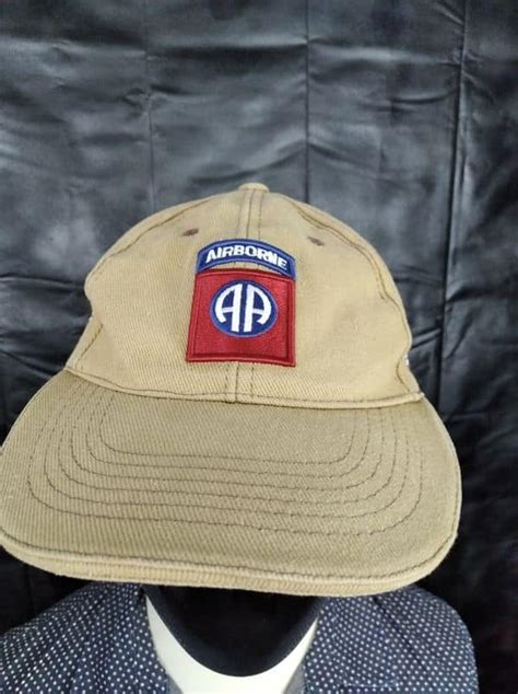 Nd Airborne Division Casquette Usa All Americans Vintage S Fostex