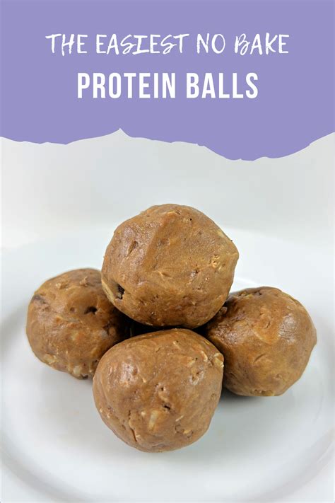 No Bake Protein Balls Recipe