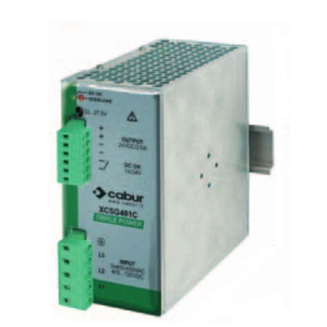 AC DC Power Supply XCSG481C Cabur 3 Phase DIN Rail