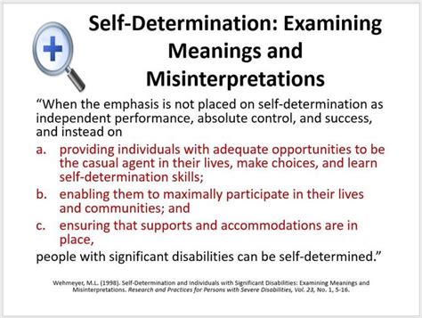 Self-Determination - Learning for All